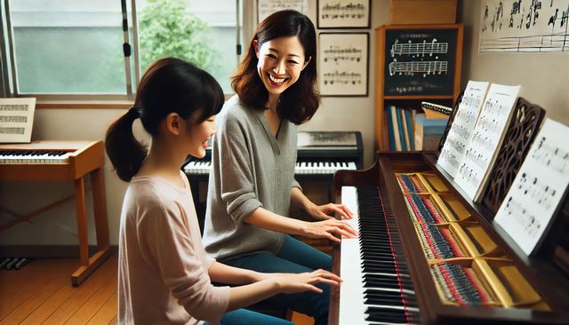 発表会でイタリア協奏曲