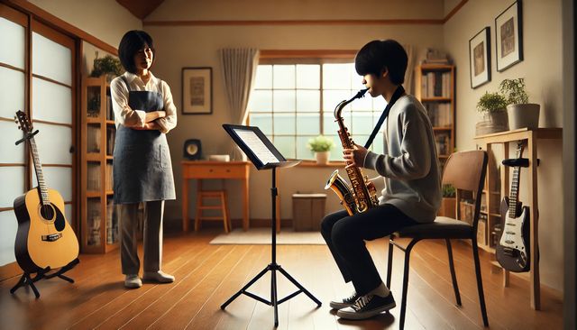サックスの難易度と上達の目安