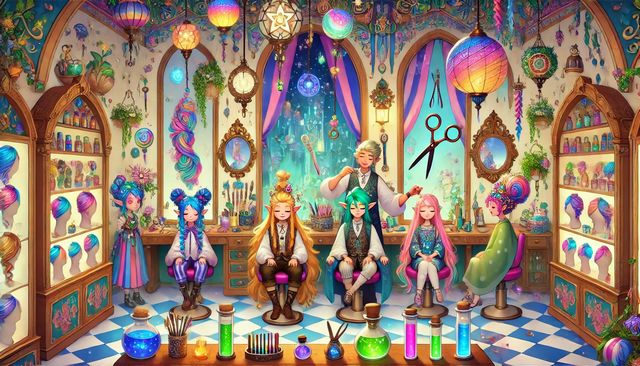 ファンタジーライフで髪型