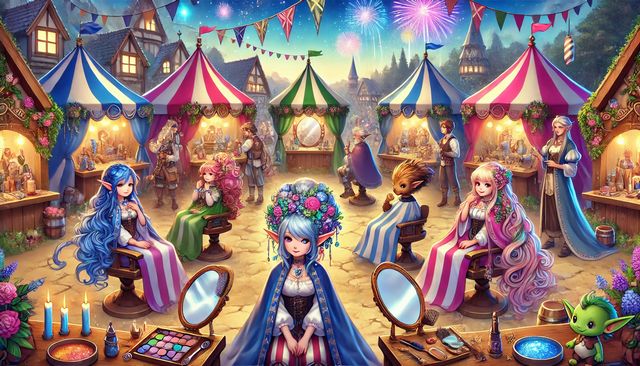 髪型の増やし方の仕組み