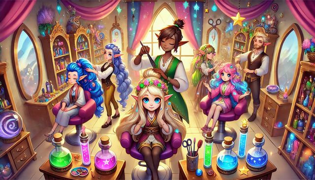 ファンタジーライフで髪型の応用と選び方