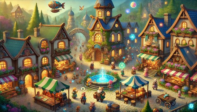 拠点を基軸にした採掘ルート