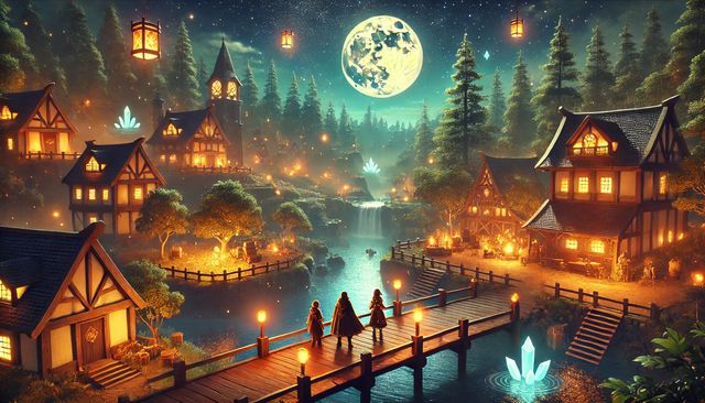 家と島民ハウスの外観